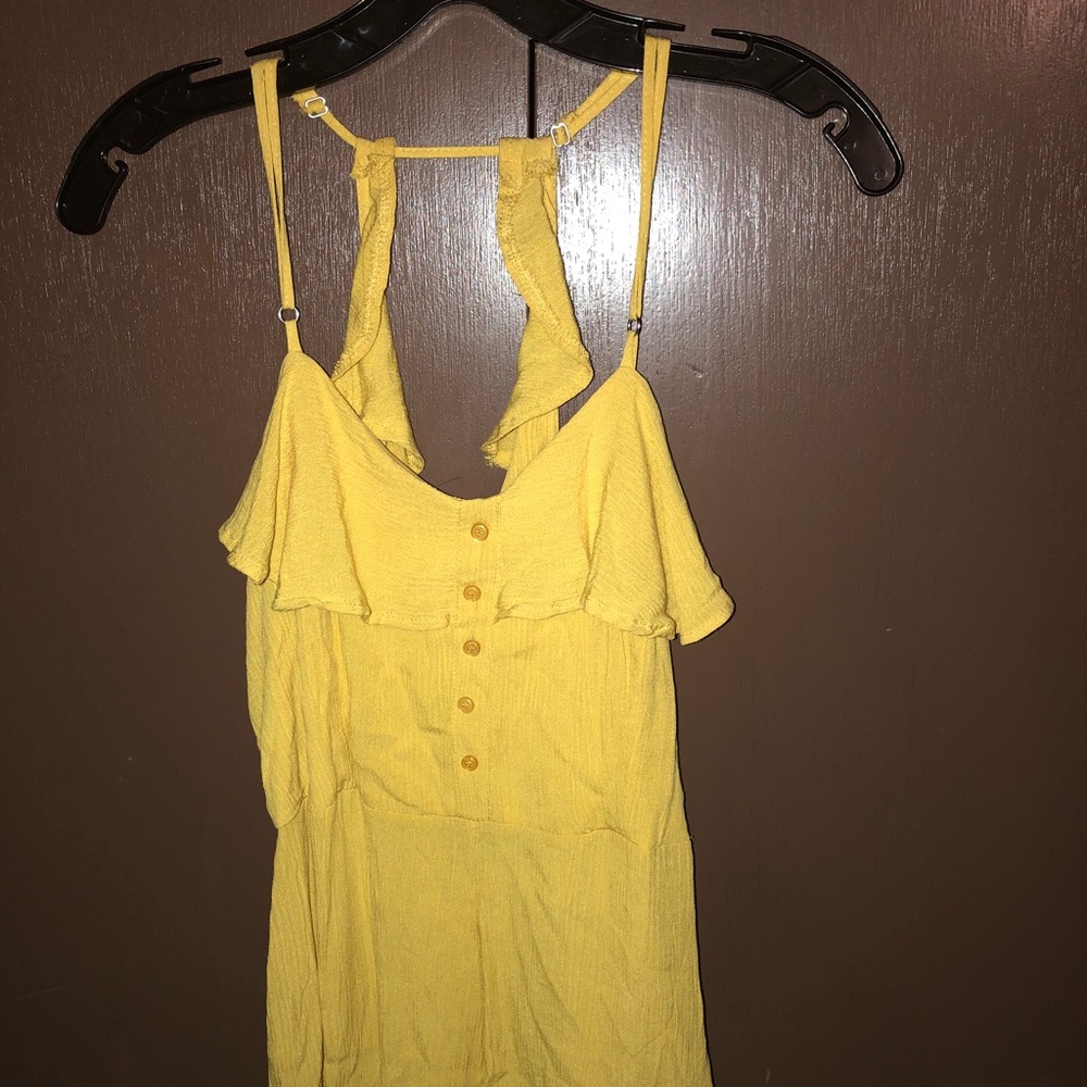 Yellow romper